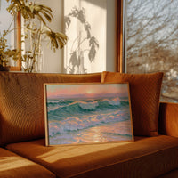 Waves, Pastel Sunrise