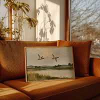 Mallards, Over the Marsh