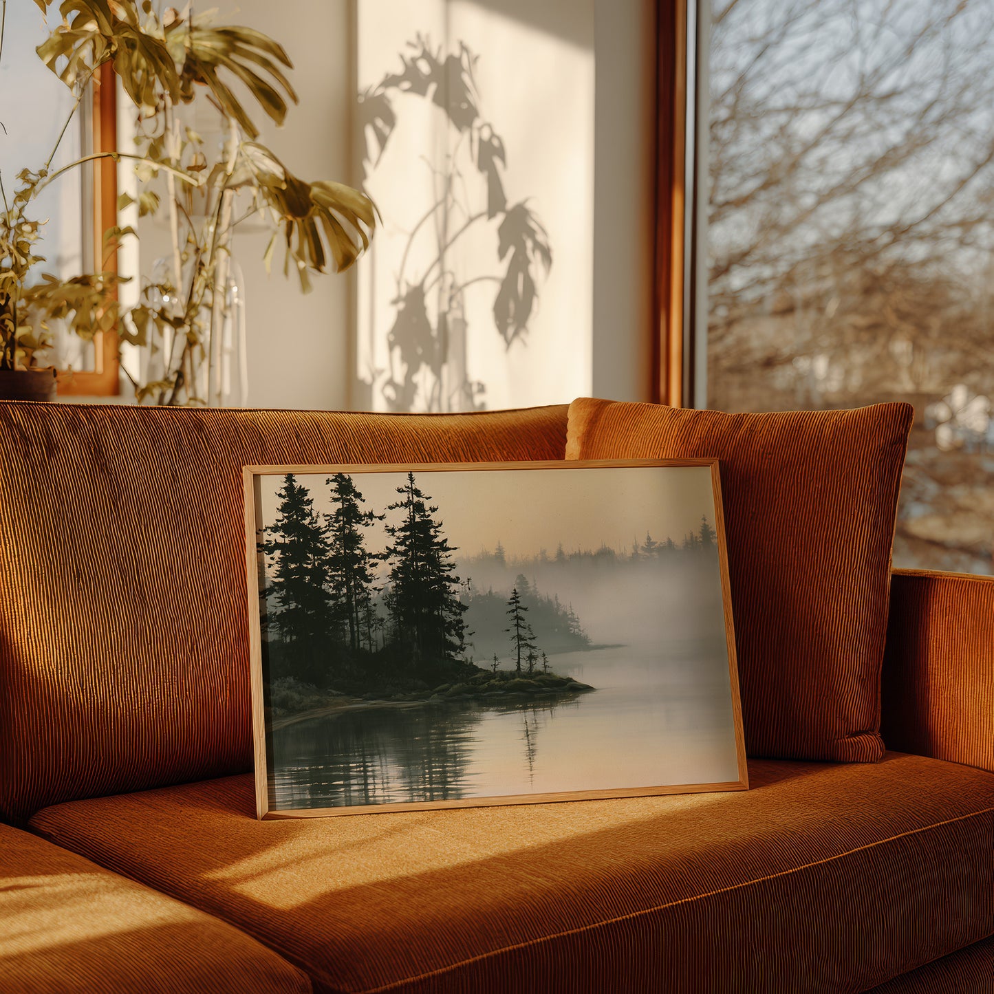 Pines, Fading into Fog