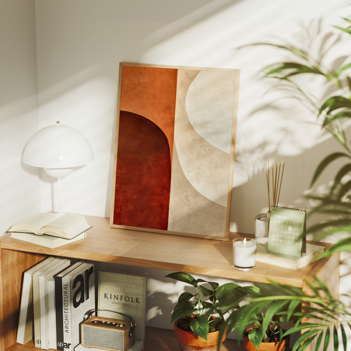 Terracotta Arch Geometric Study