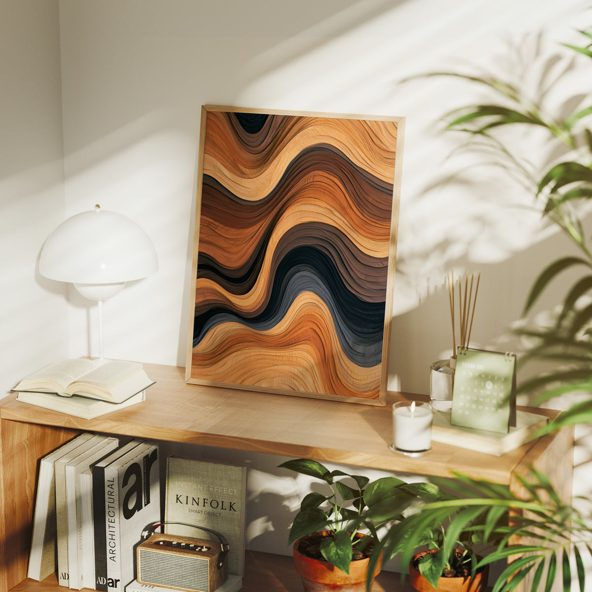 Wood Grain Wave Formation