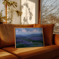 Twilight Falls Over the Heather