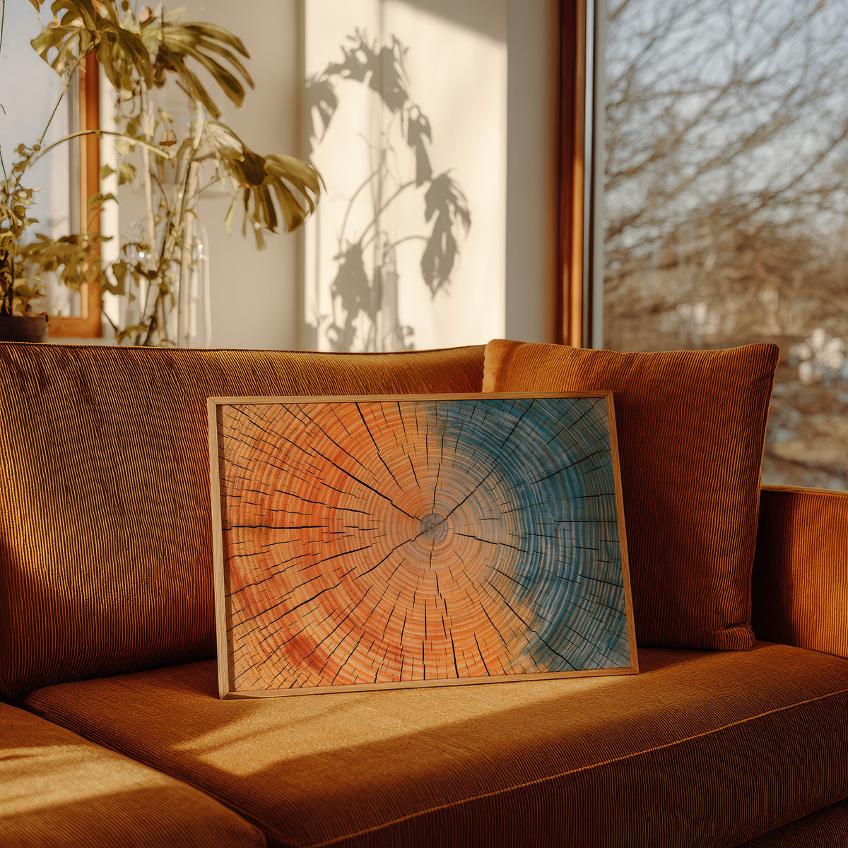Tree Rings in Two Tones