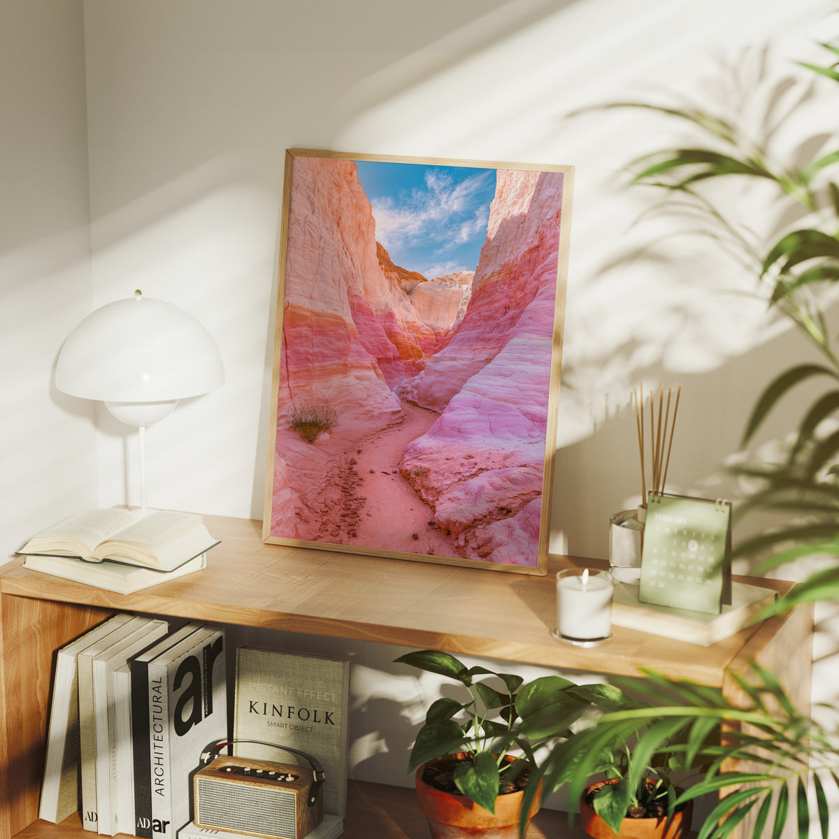 Pink Sandstone Slot Canyon