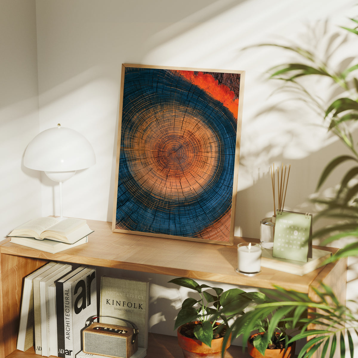 Cosmic Tree Ring Cross Section