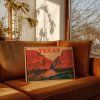 Texas Santa Elena Canyon Glow
