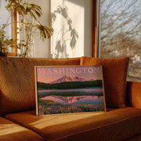 Washington Rainier Reflection