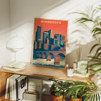 Minneapolis Stone Arch Skyline