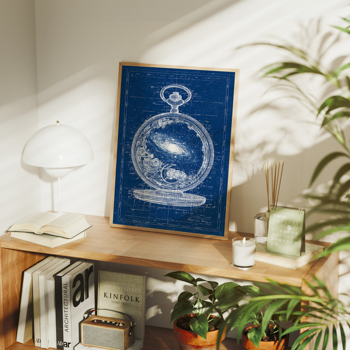 Cosmic Pocket Watch Blueprint
