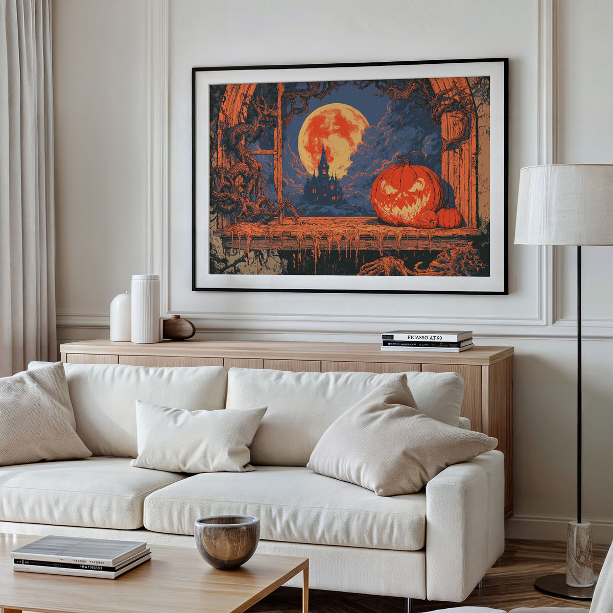Jack-O-Lantern Blood Moon Watch