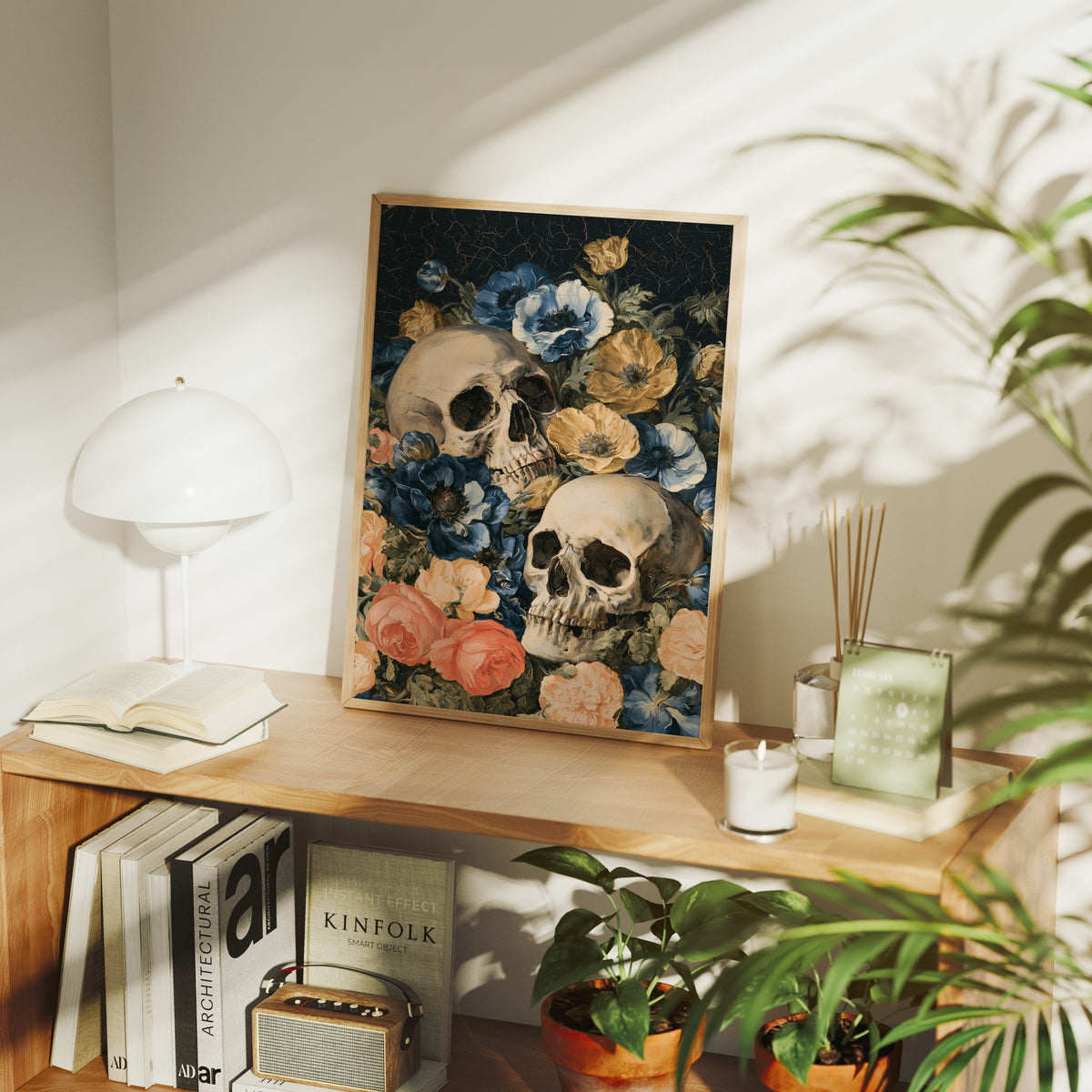 Skulls Among the Blooms