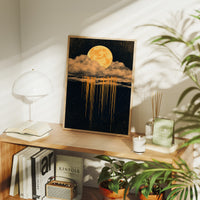 Moonlight Bleeds Through Clouds