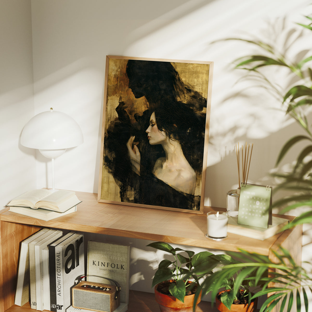 Gilded Woman, Quiet Profile