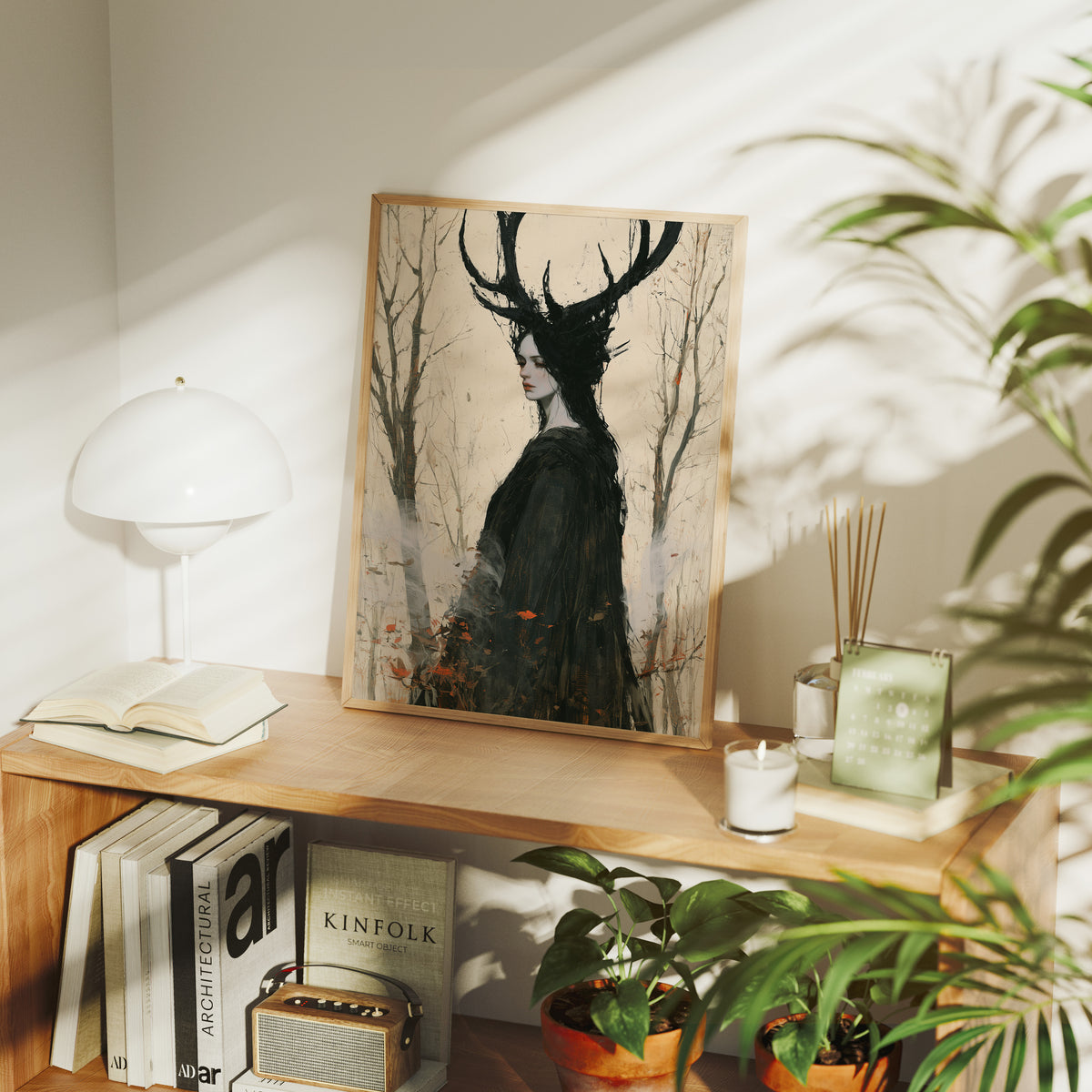 The Antlered Woman Waits