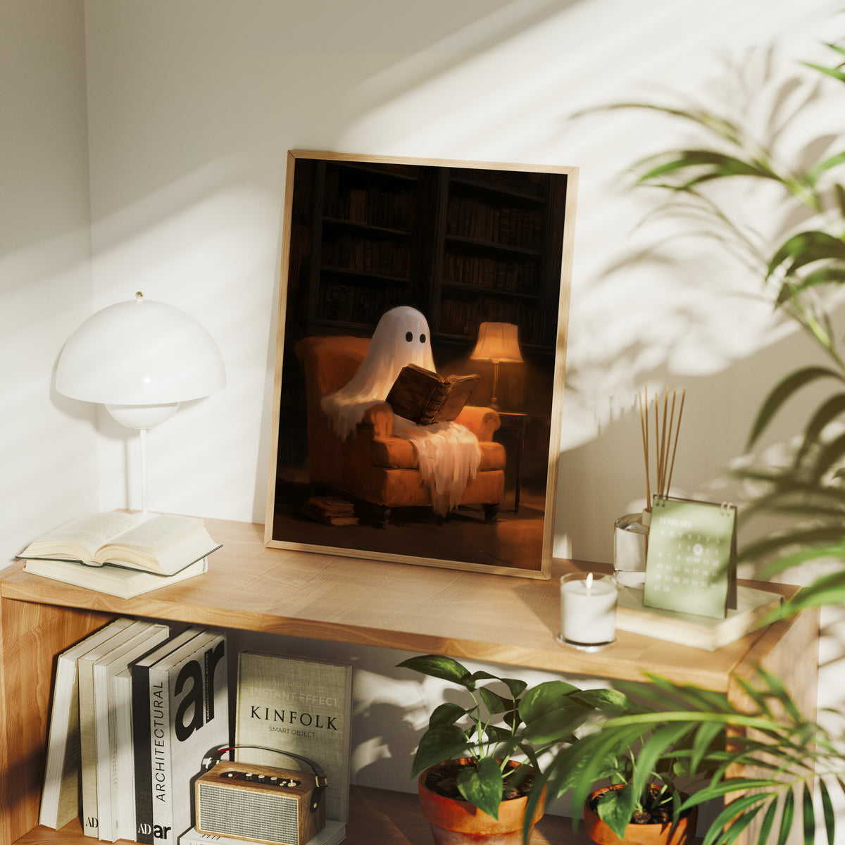 The Ghost Who Never Skips Book Club