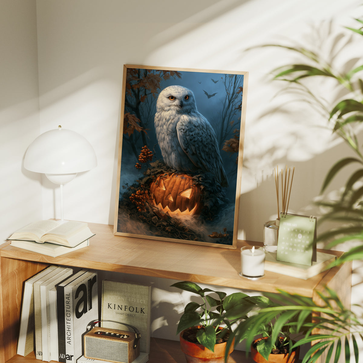 Snowy Owl and the Halloween Watch