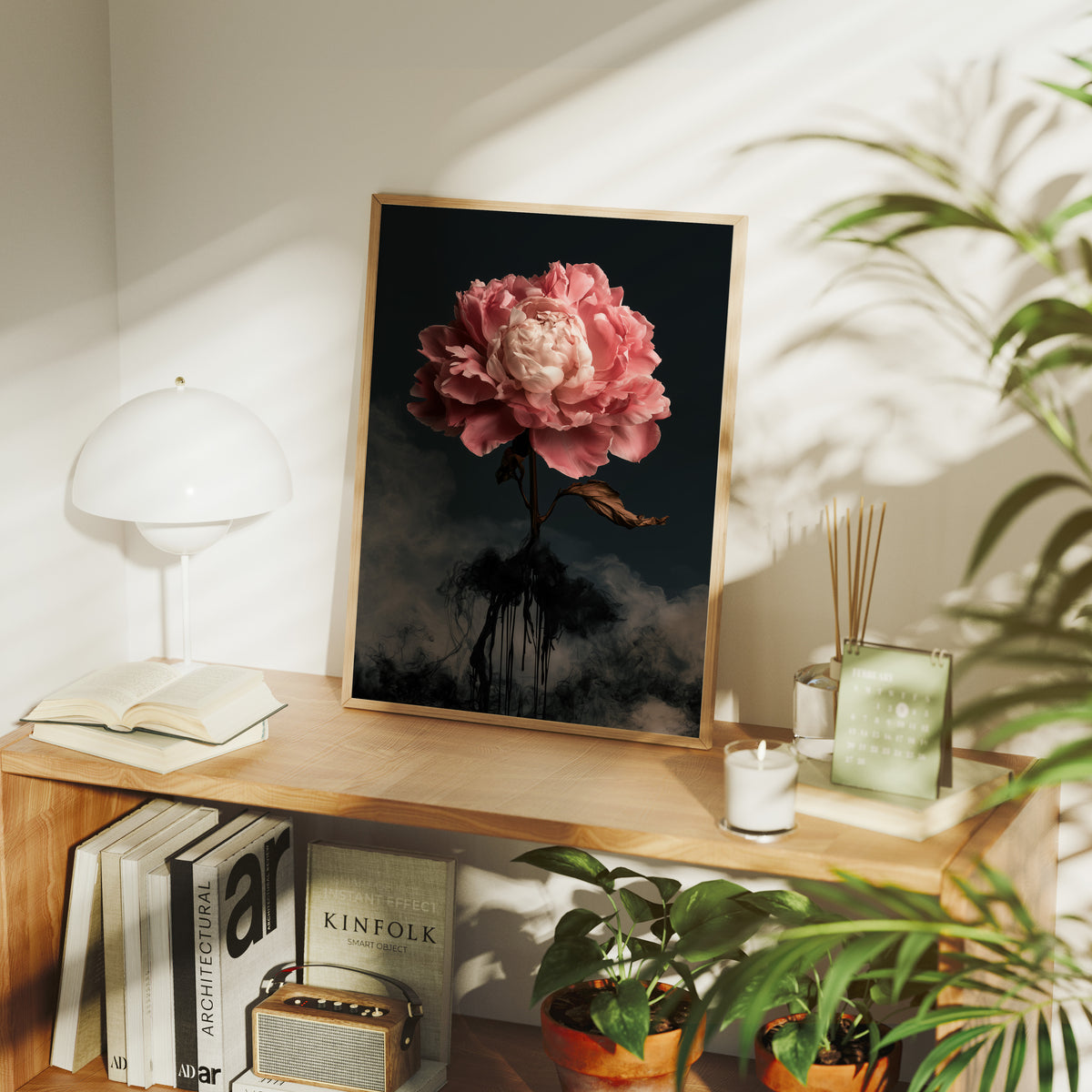 Peony With Roots of Smoke