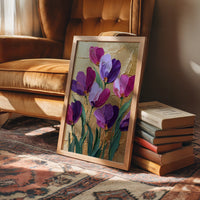 Purple In A Field Of Gold