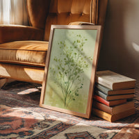 Quiet Stems in Soft Green