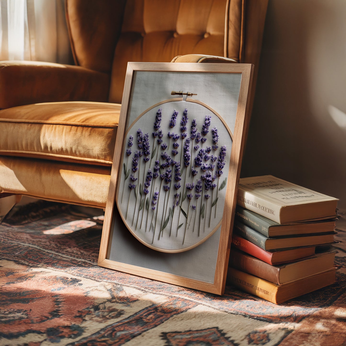 A Field Pressed into a Hoop