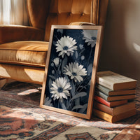 Three Daisies Holding the Dark