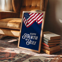 Happy Fourth of July, Flag Flying High