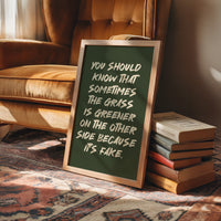 Fake Grass, Real Talk
