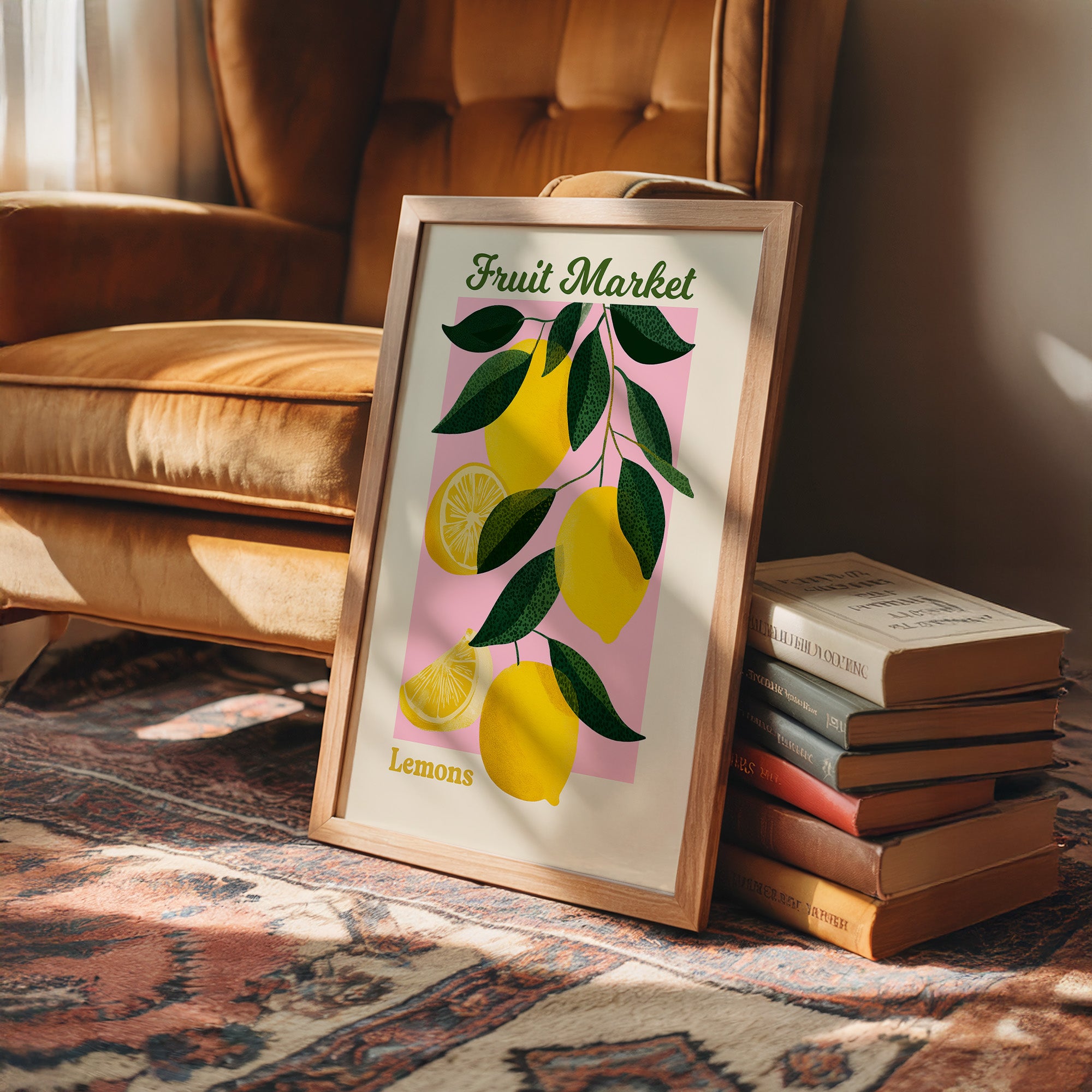 Fruit Market Lemons