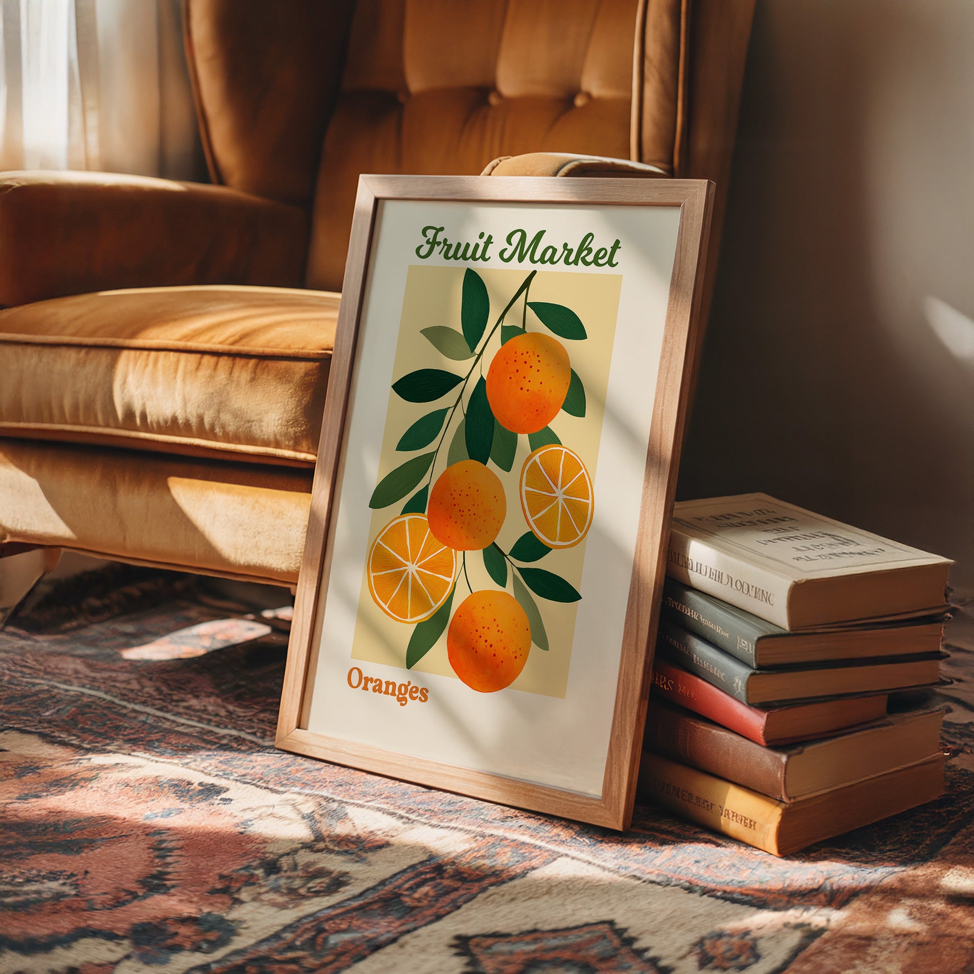 Fruit Market Oranges