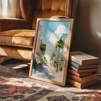 A Sunlit Street of Postcards