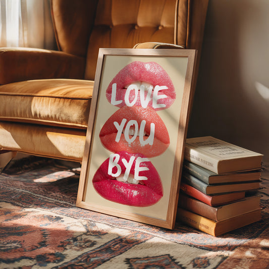 Love You Bye, In Glitter