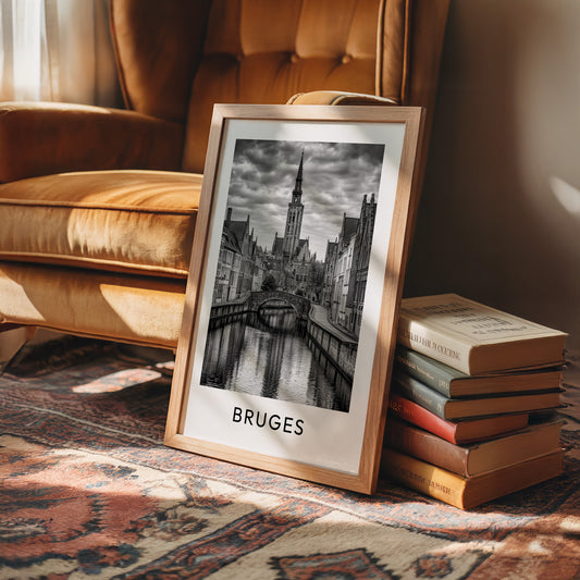 Bruges, Bridge and Spire