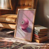 Eight Ball, Painted in Pink