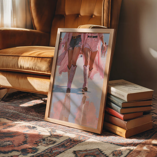 Pink Boots, Painted Horizon