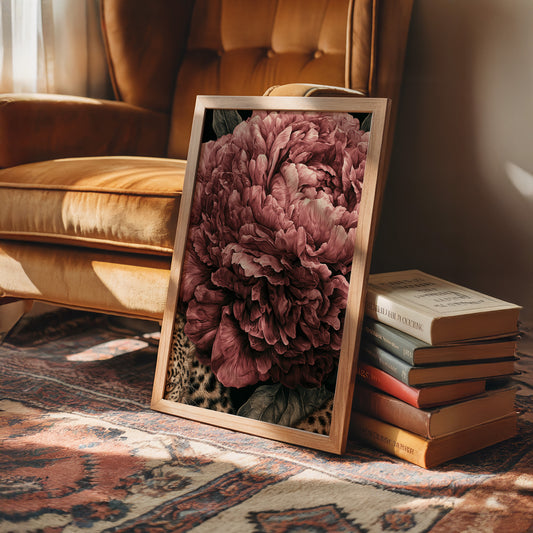 Peony Hides a Leopard