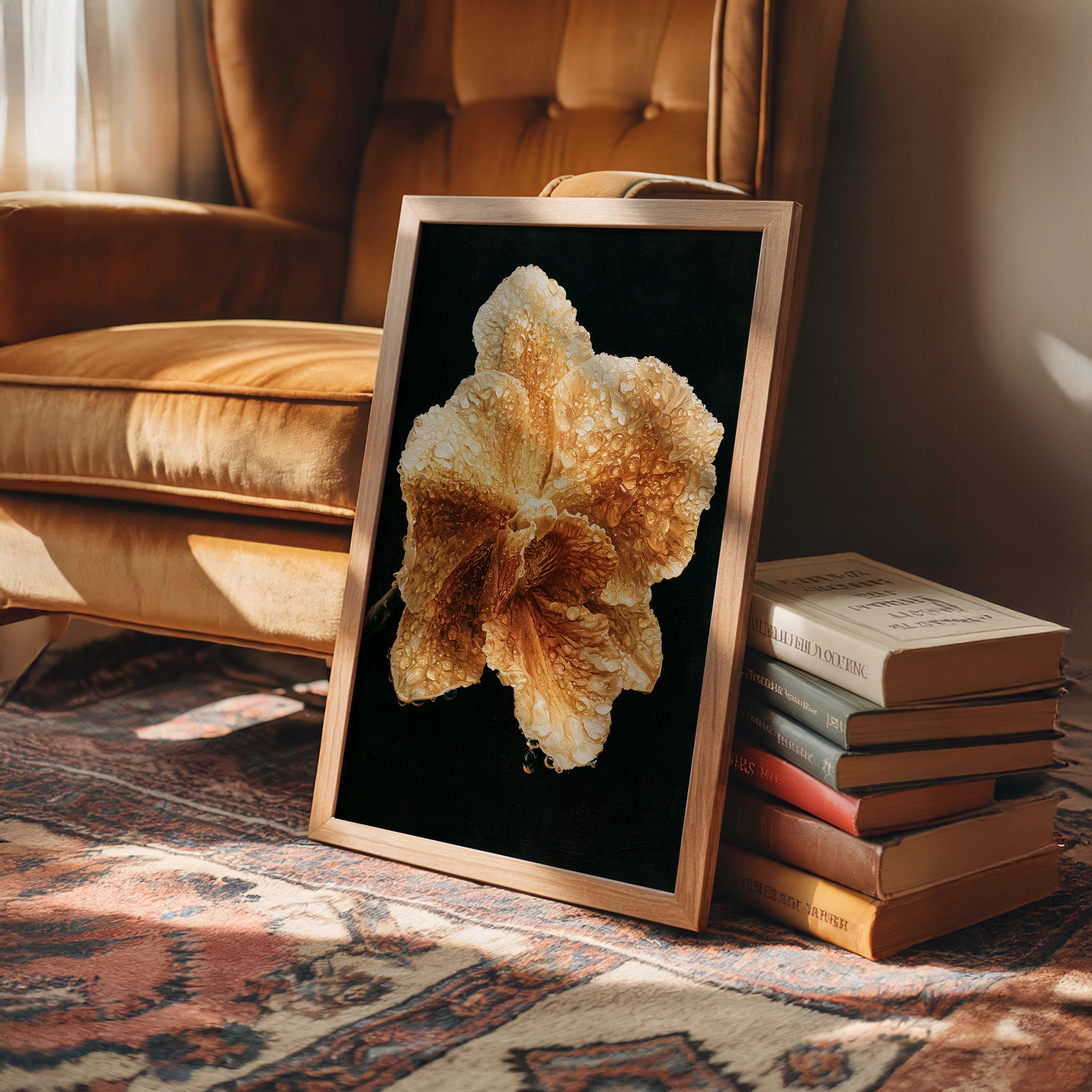 Petals Weeping Gold