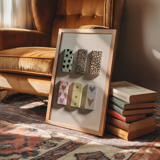 Lighters, Hearts and Leopard Print