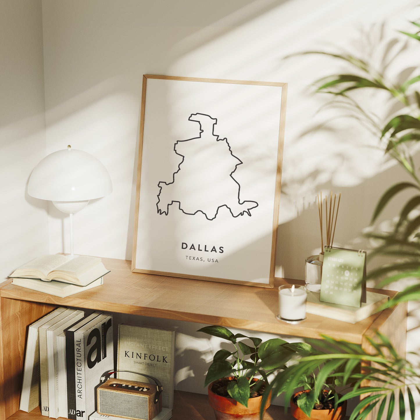 Dallas, Just the Outline