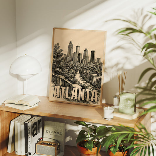 Atlanta, Tree-Lined Skyline