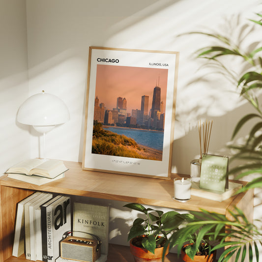Chicago at Golden Hour