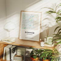 Denver, Mapped in Mint