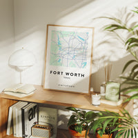 Fort Worth, Mapped in Sky