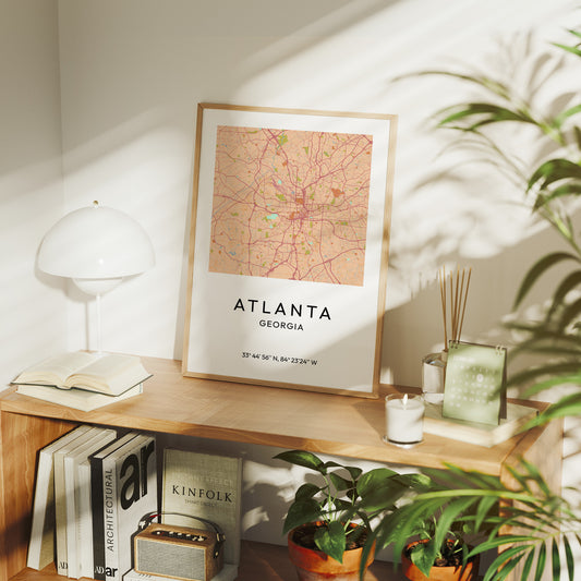 Atlanta, Mapped in Amber