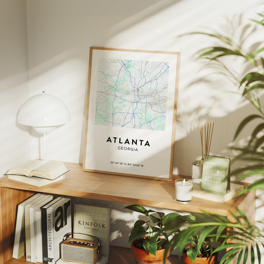 Atlanta, Mapped in Mint