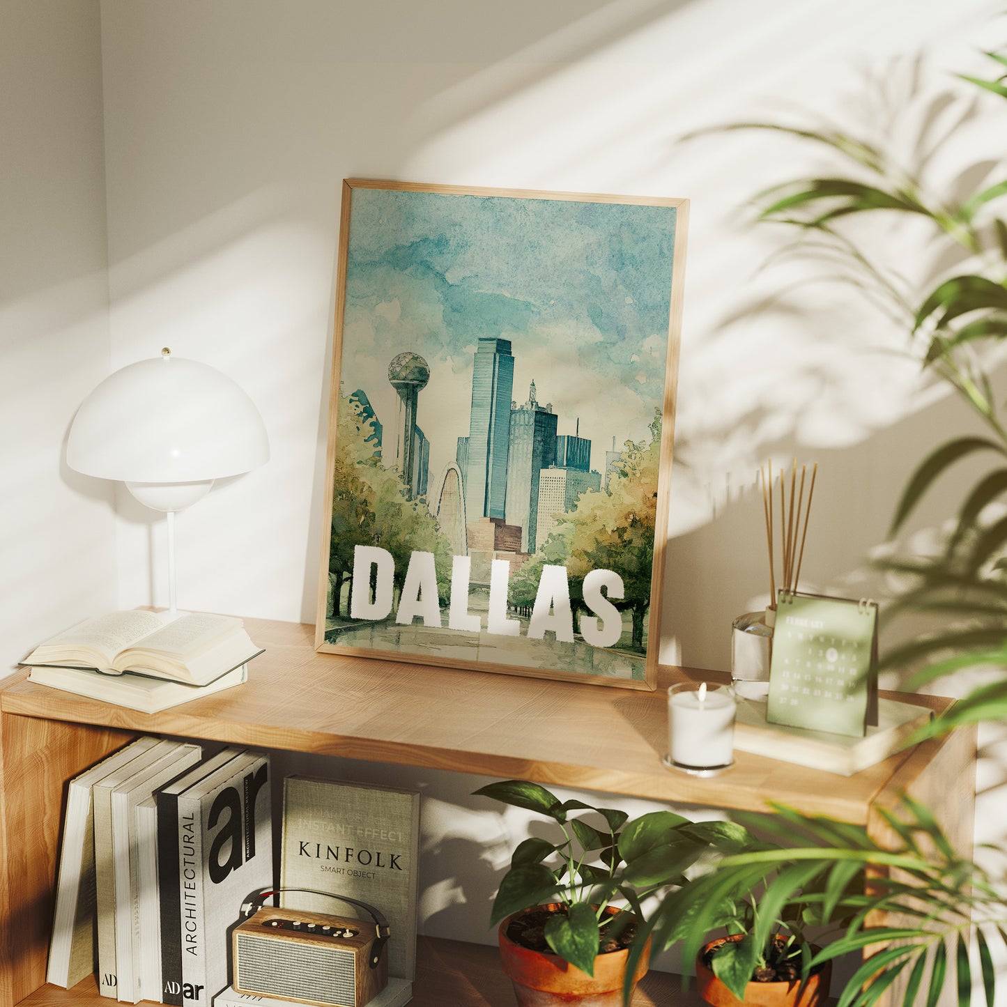 Dallas, Riso Print