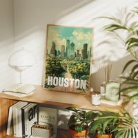 Houston, Riso Print