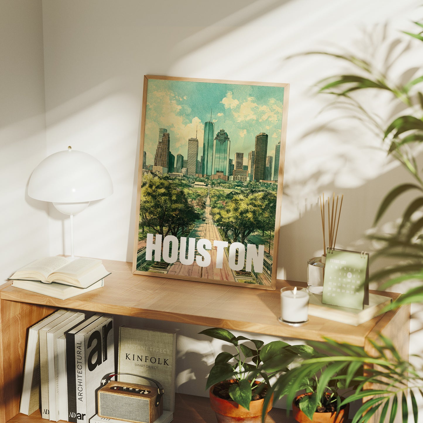 Houston, Riso Print