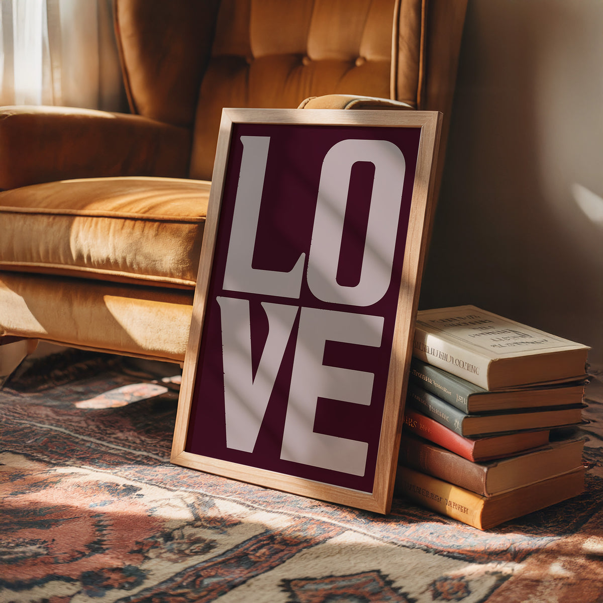LOVE: Plum and Dusty Rose