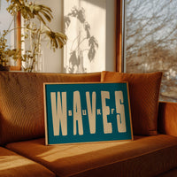 Waves Surf Bold Typography
