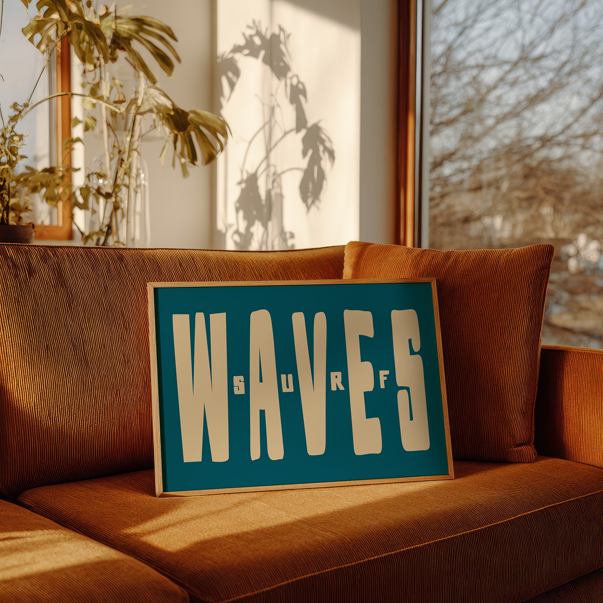 Waves Surf Bold Typography